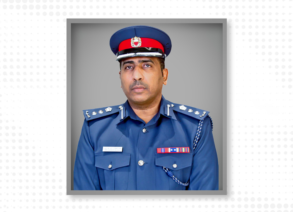 مدير إدارة مكافحة الإتجار بالبشر وحماية الآداب العامة يُثمّن عالياً دعم وتعليمات معالي وزير الداخلية بمناسبة تحقيق البحرين الانجاز الدولي في مجال مكافحة الإتجار بالأشخاص<